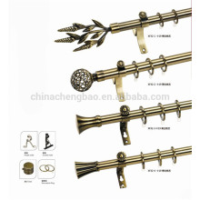 China supplier arrow curtain rod finials window curtain rod set